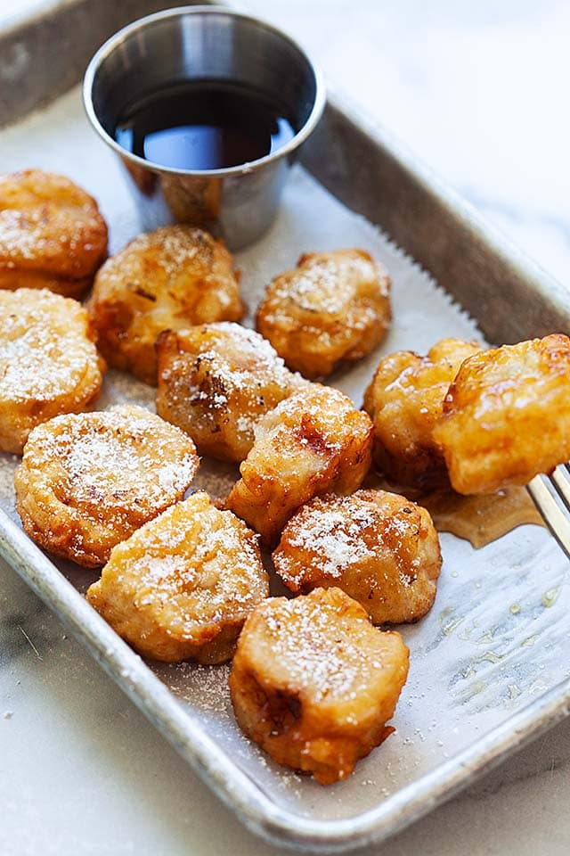 Fried Bananas - Crispy Fried Bananas Recipe - Rasa Malaysia