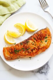 How to Cook Salmon (in a pan on the stove) - Rasa Malaysia