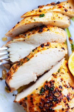 Juicy Boneless Chicken Breasts - Rasa Malaysia