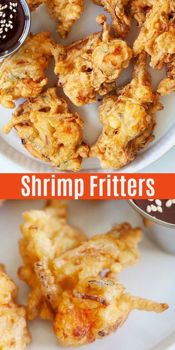 Shrimp Fritters (Extra Crispy!) - Rasa Malaysia