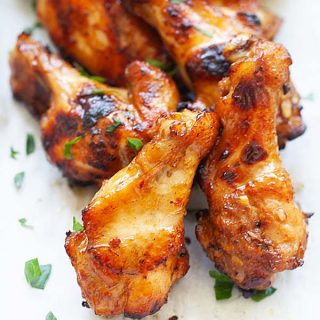 BBQ Chicken Wings - BBQ Wings - Rasa Malaysia