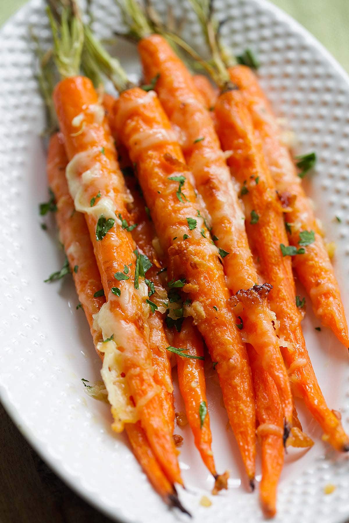 Garlic Parmesan Roasted Carrot Rasa Malaysia