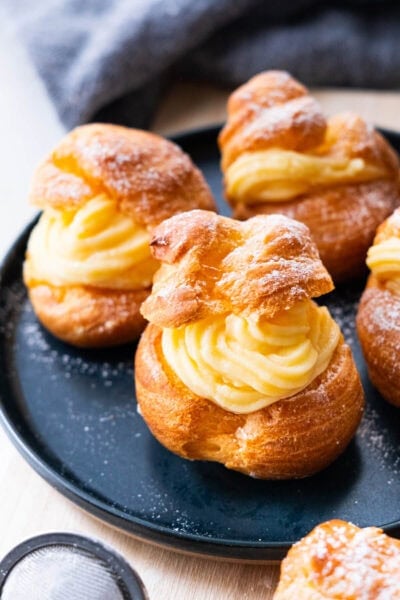 Japanese Cream Puff (The Greatest Do-it-yourself Recipe!) - Street Food ...