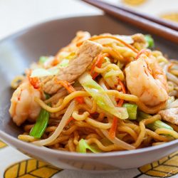 Chow Mein (The BEST Recipe Online!!) - Rasa Malaysia