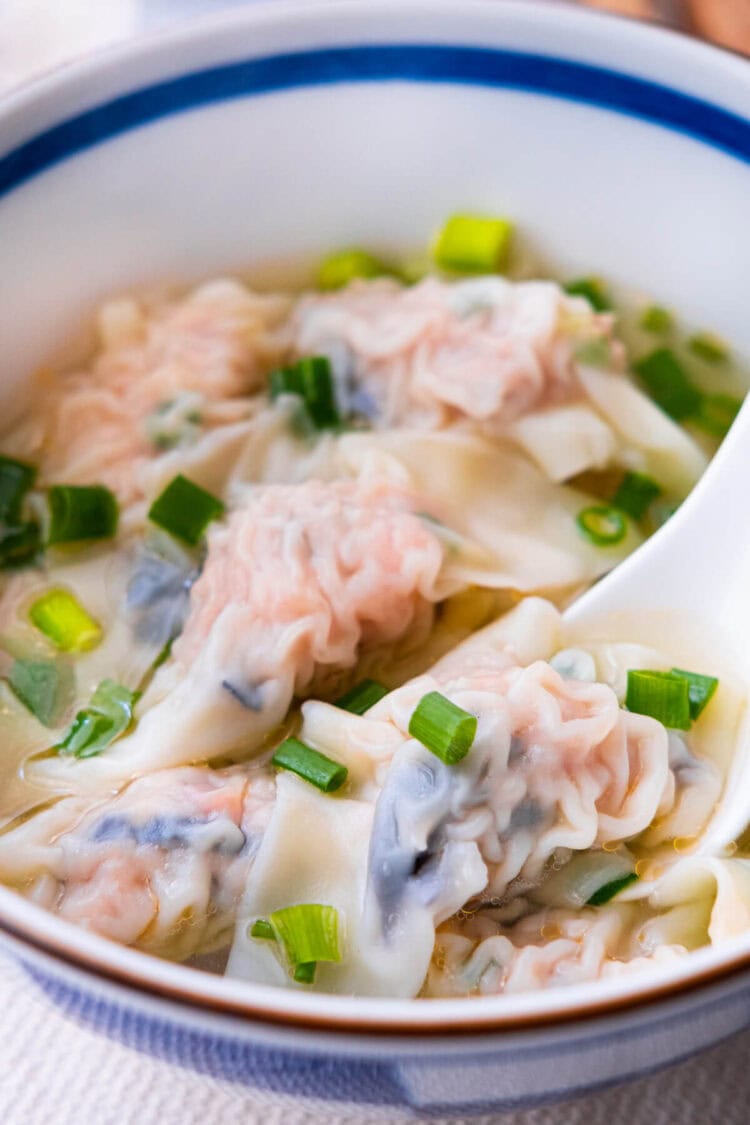 Pork Dumpling Soup - Rasa Malaysia