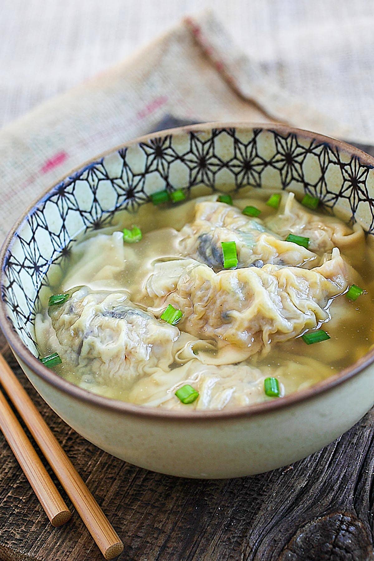 Pork Dumpling Soup (Delicious Chinese Recipe) - Rasa Malaysia