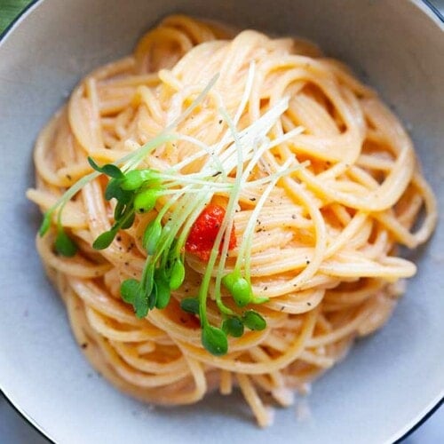 Mentaiko Pasta - Rasa Malaysia