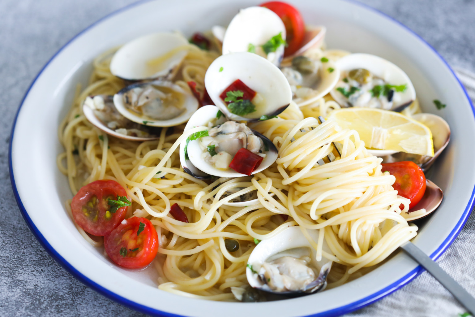 Capellini Capellini Pasta Rasa Malaysia