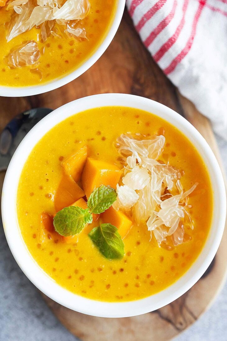 Mango Dessert (Mango Pomelo Sago) Rasa Malaysia