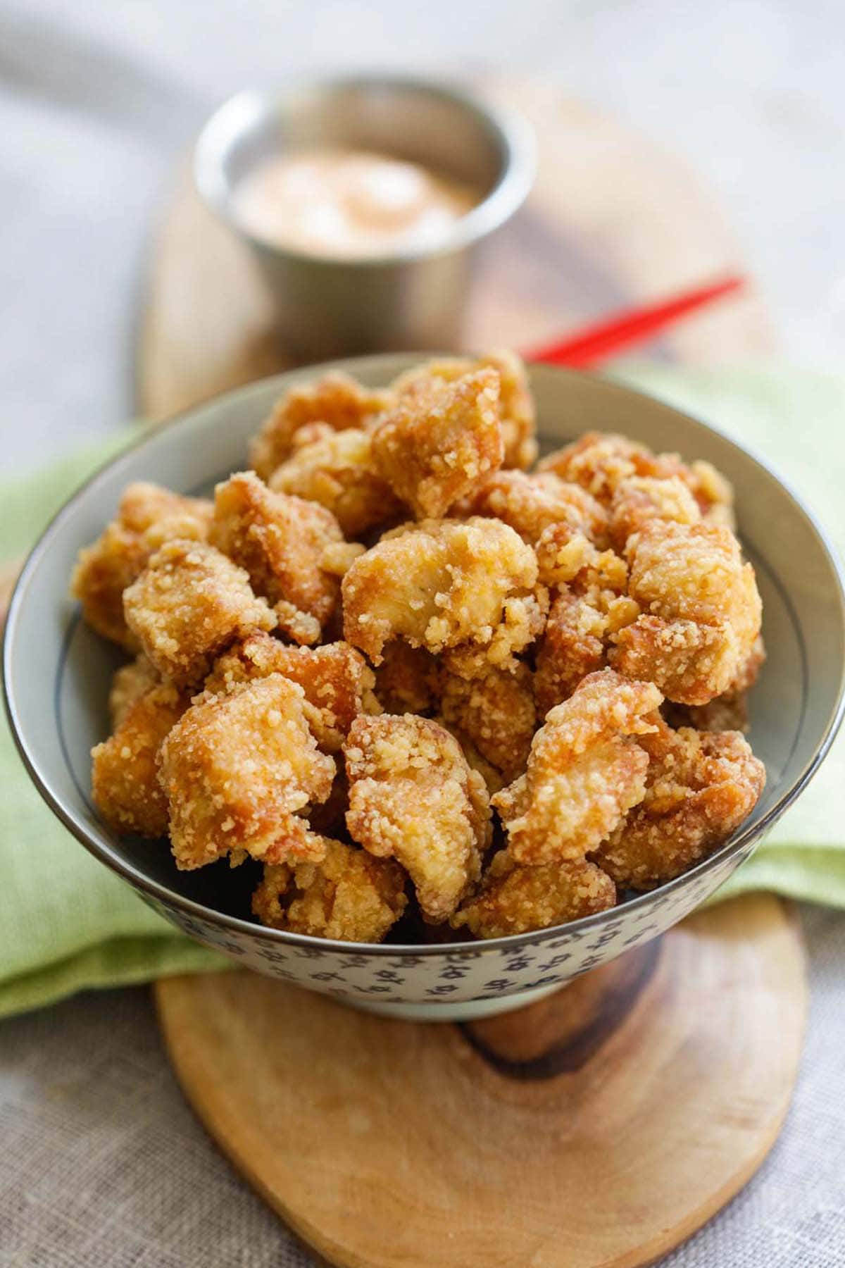 Chicken Karaage (Sesame Fried Chicken) - Rasa Malaysia