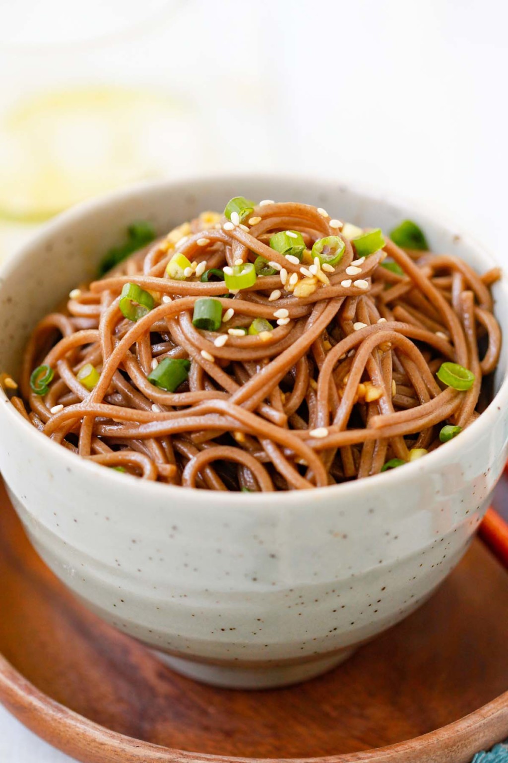 Ginger Soy Soba - Rasa Malaysia