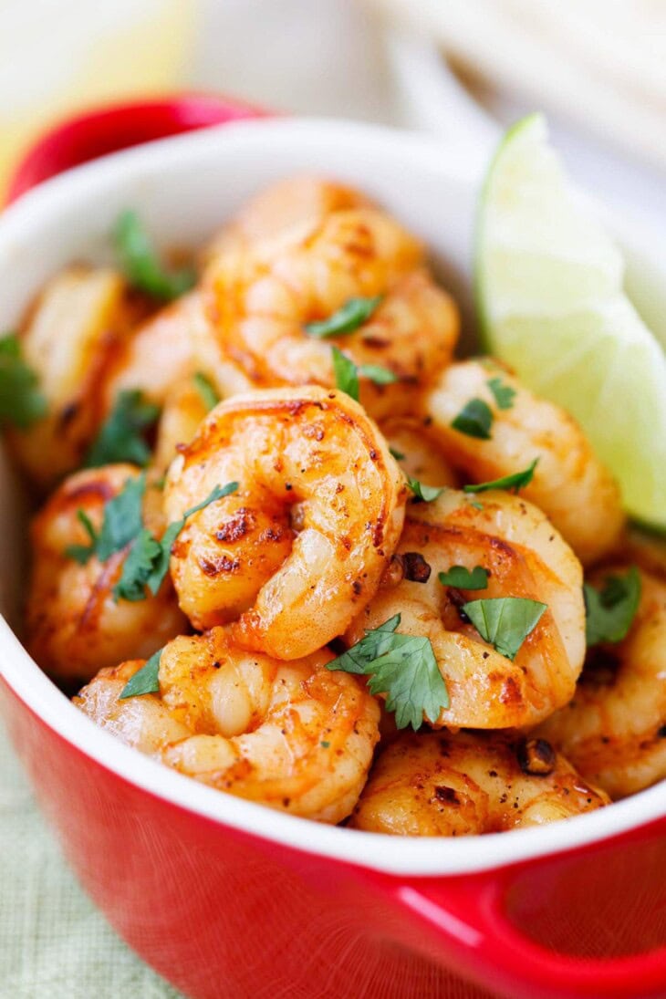 Tequila Lime Shrimp (with Extra Tequila!) Rasa Malaysia