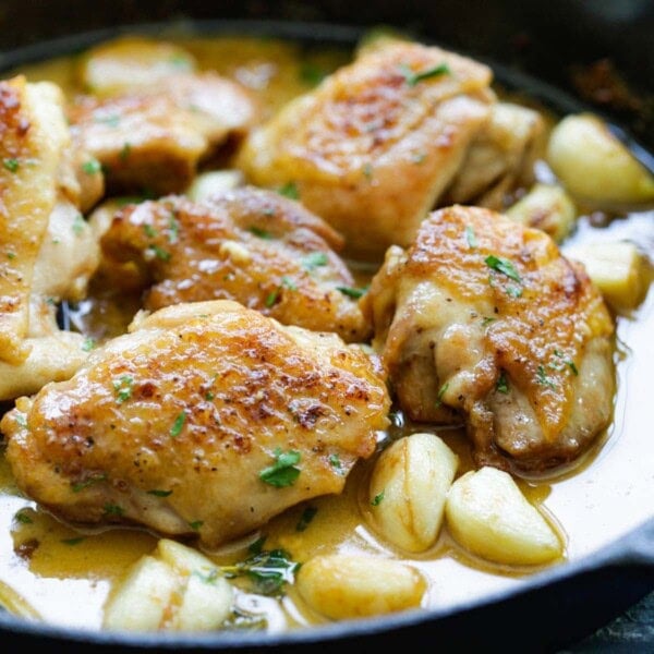 creamy garlic chicken