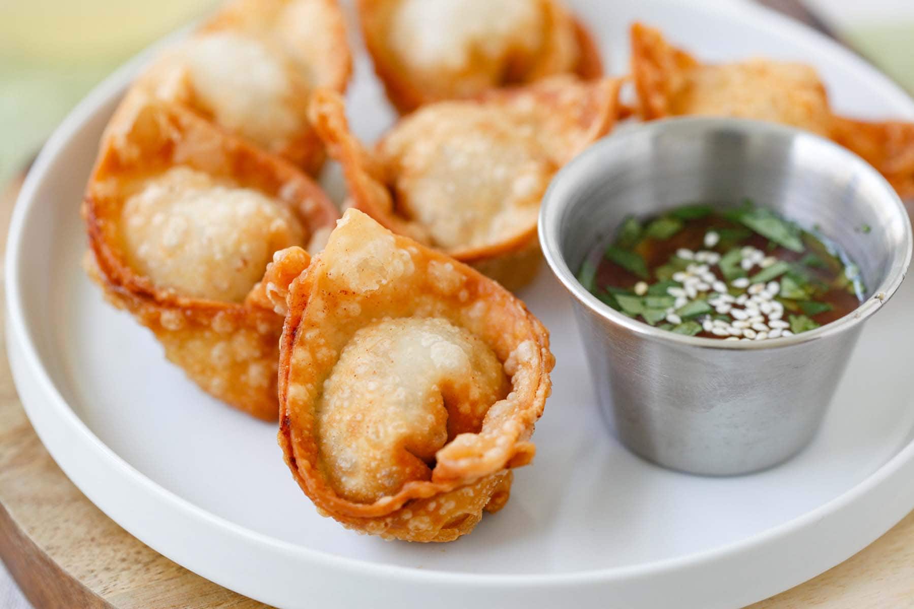 Fried Wonton (Best Homemade Wontons Recipe) - Rasa Malaysia