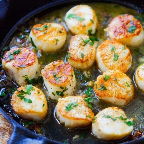 Garlic Scallops (in Yummy Garlic Sauce!) - Rasa Malaysia