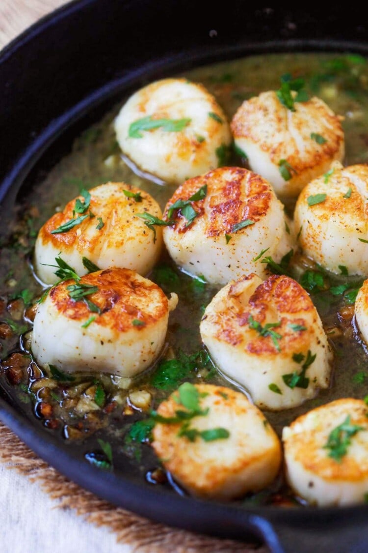 Garlic Scallops (in Yummy Garlic Sauce!) - Rasa Malaysia