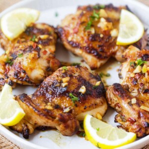 Lemon Garlic Chicken (Quick Chicken Marinade!) - Rasa Malaysia