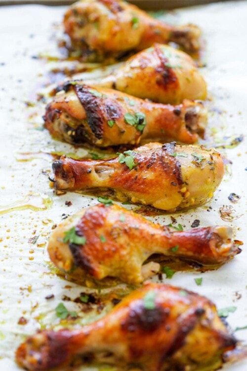 Thai Baked Chicken Drumsticks - Rasa Malaysia