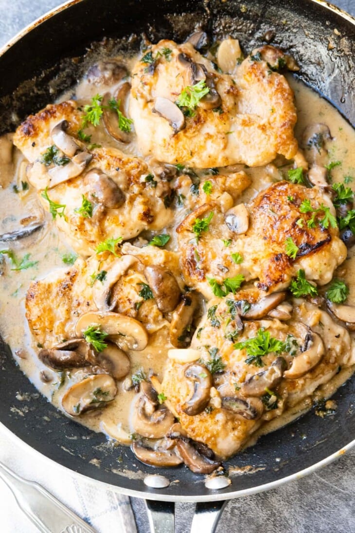 Chicken Marsala - Rasa Malaysia