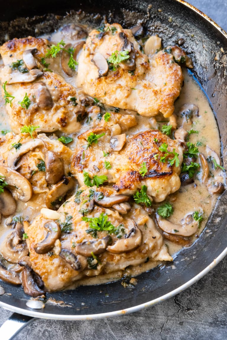 Chicken Marsala - Rasa Malaysia