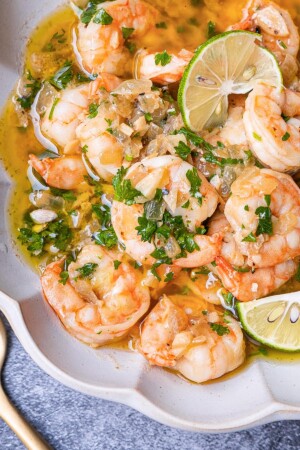 Garlic White Wine Shrimp - Rasa Malaysia