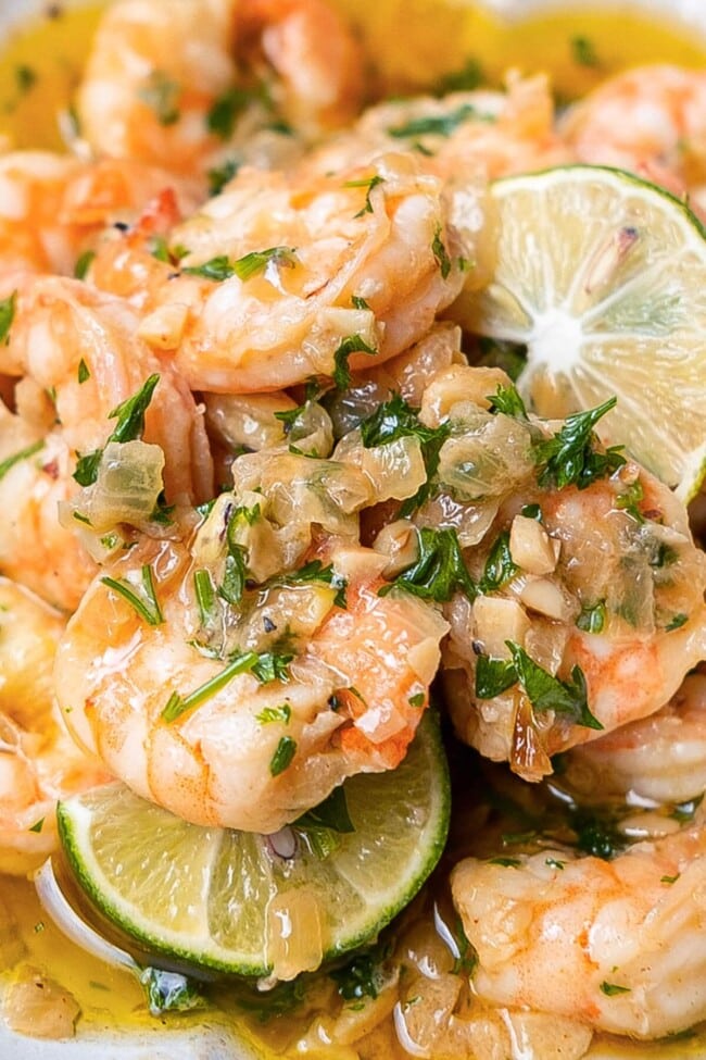 Garlic White Wine Shrimp - Rasa Malaysia