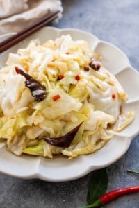 Chinese cabbage Sichuan is one of the simple cabbage recipes