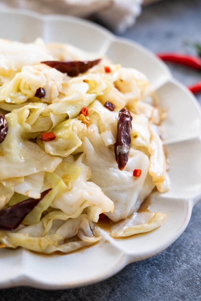 Spicy Sichuan Cabbage Rasa Malaysia