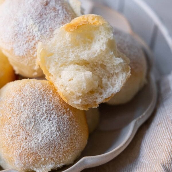 Homemade cotton soft milk buns