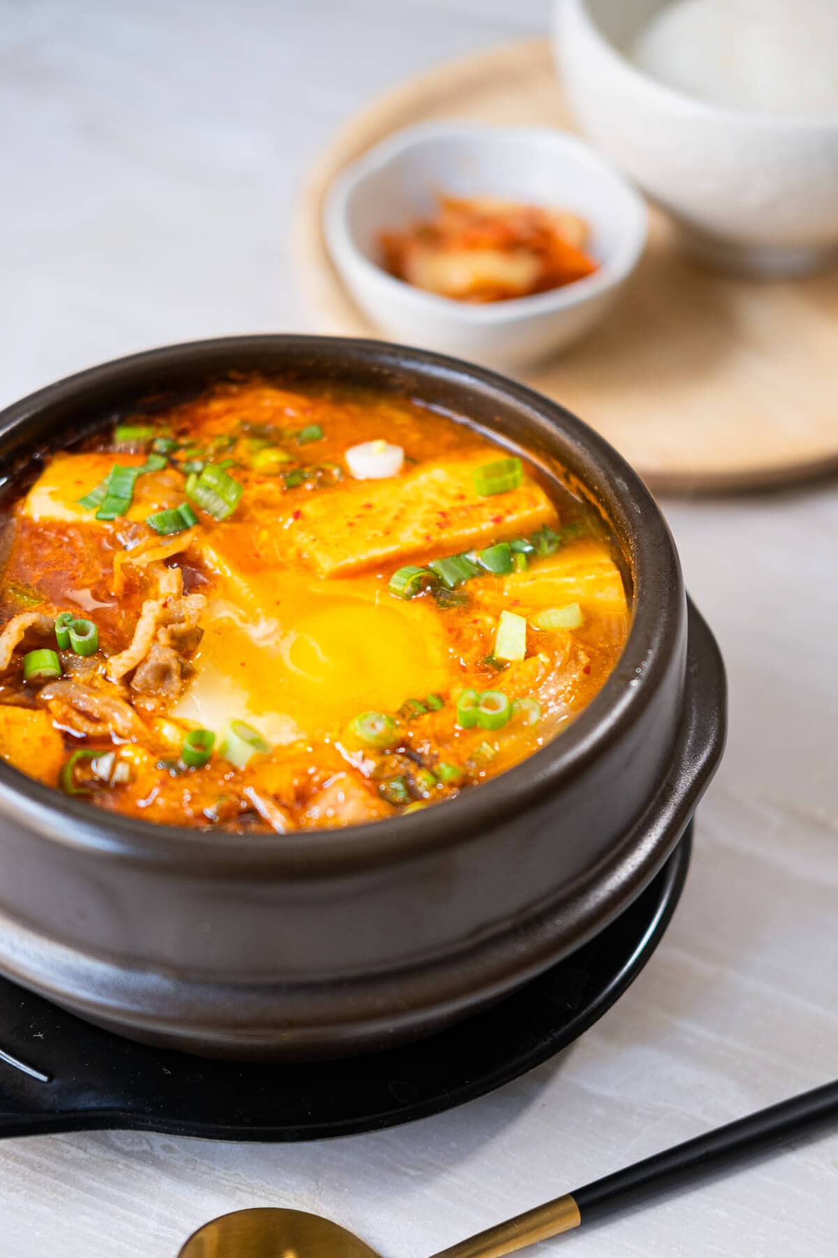 Kimchi Soondubu Jjigae Calories