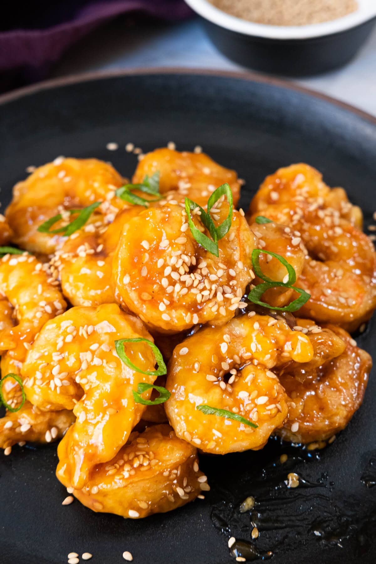 Crispy Sesame Popcorn Shrimp - I Wash You Dry