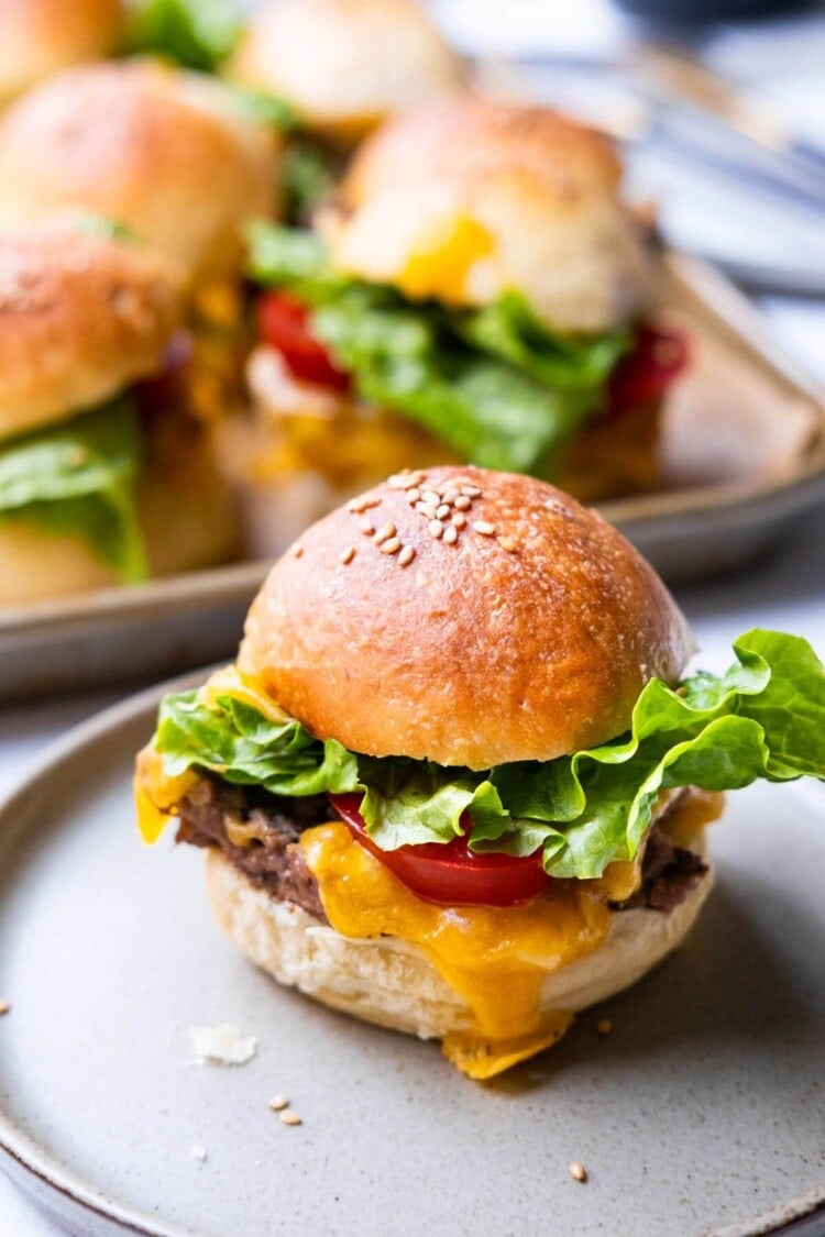 Cheeseburger Sliders - Rasa Malaysia