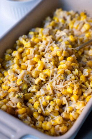 Baked Parmesan Cheese Corn - Rasa Malaysia