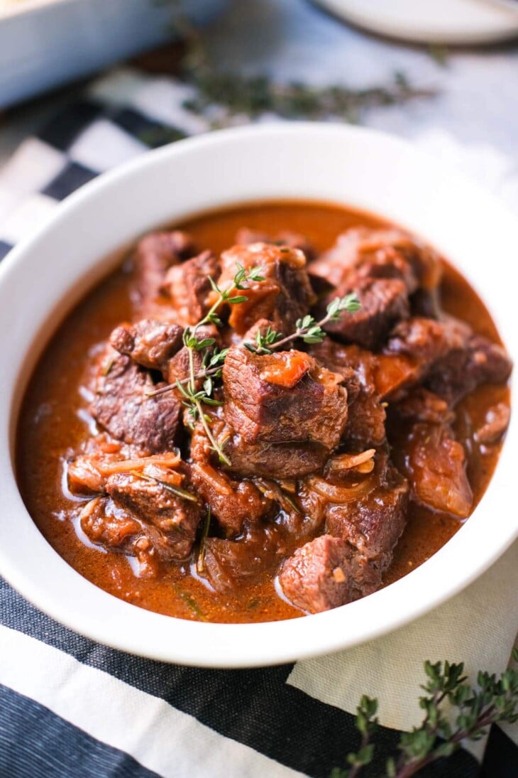 Braised Beef With Red Wine And Rosemary Rasa Malaysia