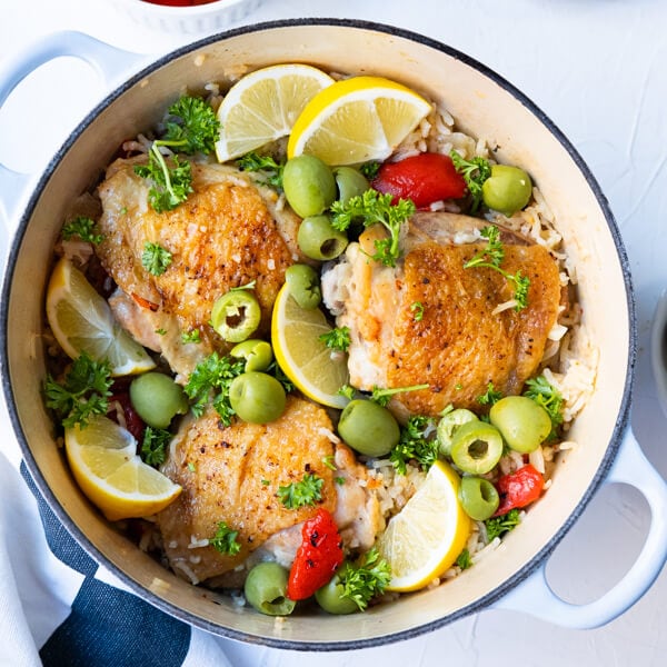 One-Pot Cajun Chicken And Rice