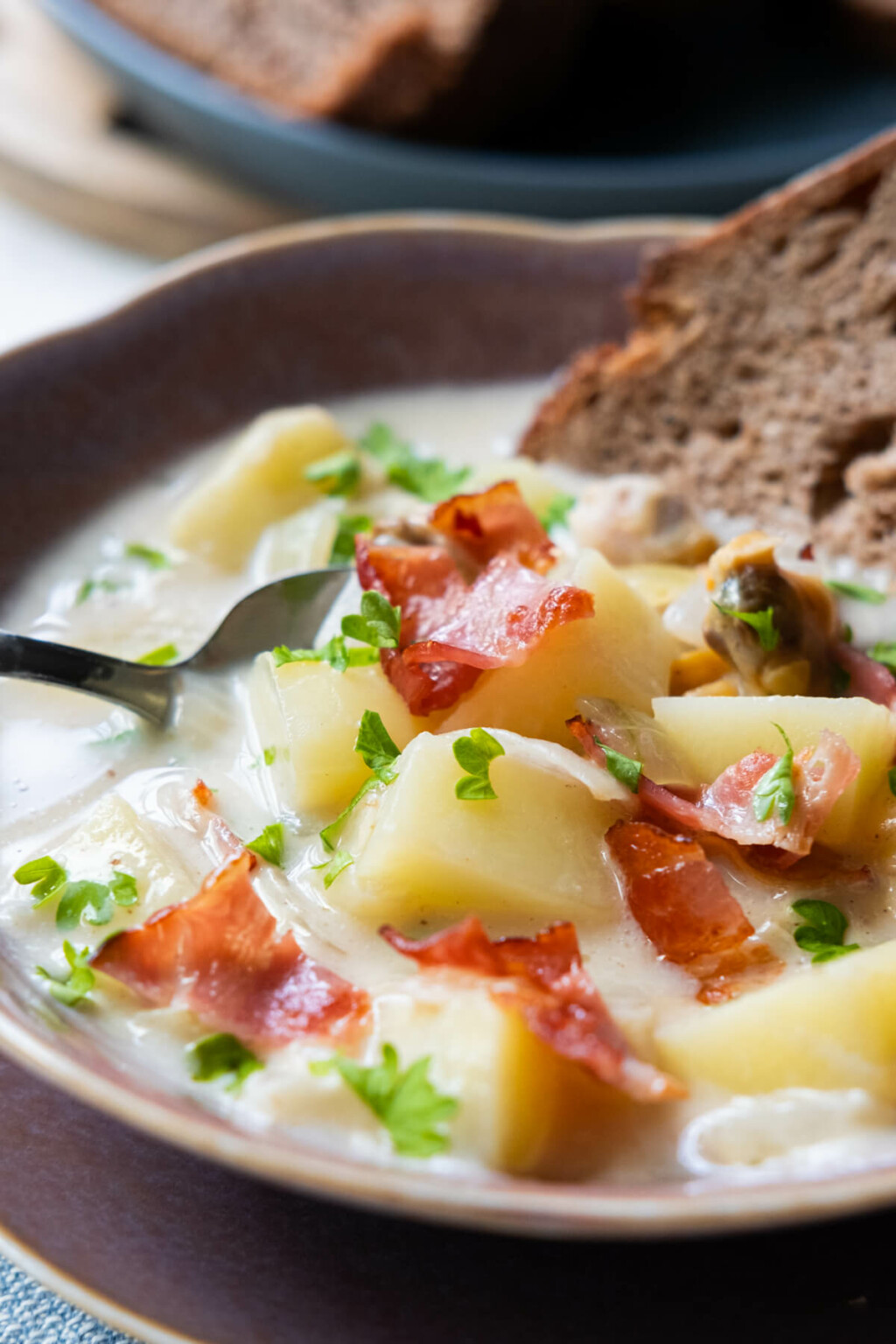 Potato Clam Chowder Rasa Malaysia