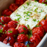 Easy and quick baked Tomato And Feta recipe.
