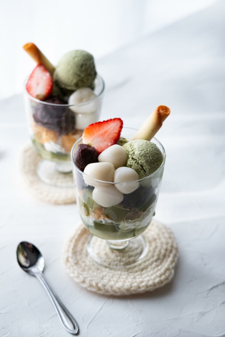 Matcha Parfait - Rasa Malaysia