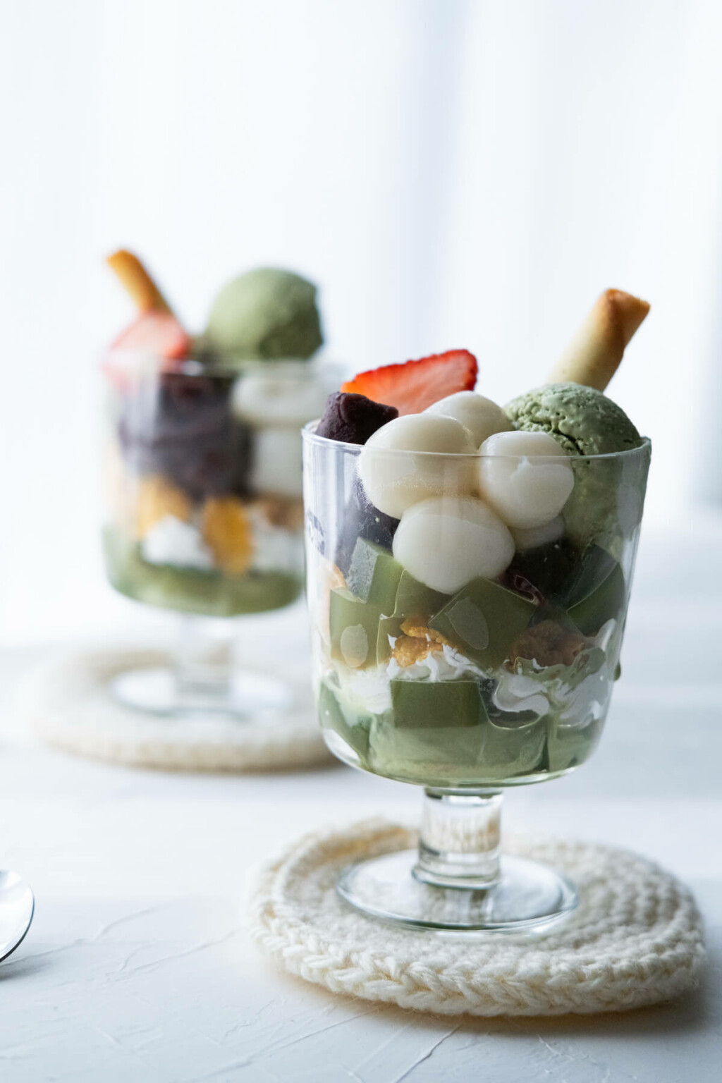 Matcha Parfait - Rasa Malaysia