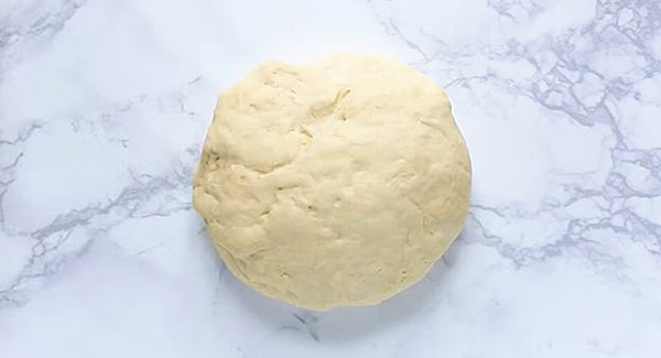 Naan dough for resting 