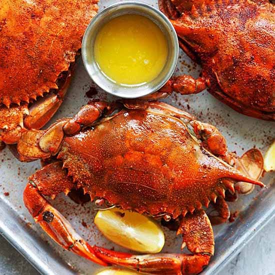 Simple blue crab recipe. 