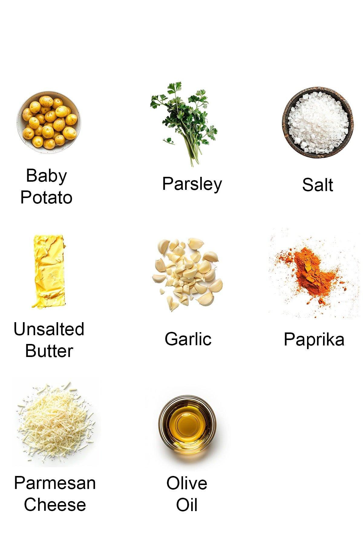 This image shows the ingredients used in this recipe