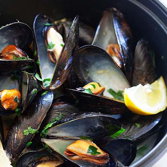 Mussels. 
