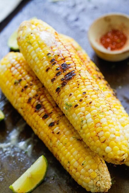 Chili Lime Corn - Rasa Malaysia