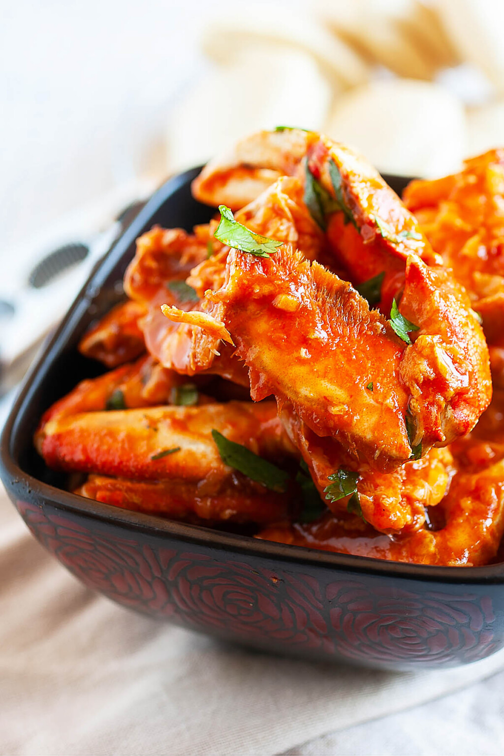 Chili Crab (Crab in Sour & Spicy Sauce) - Rasa Malaysia