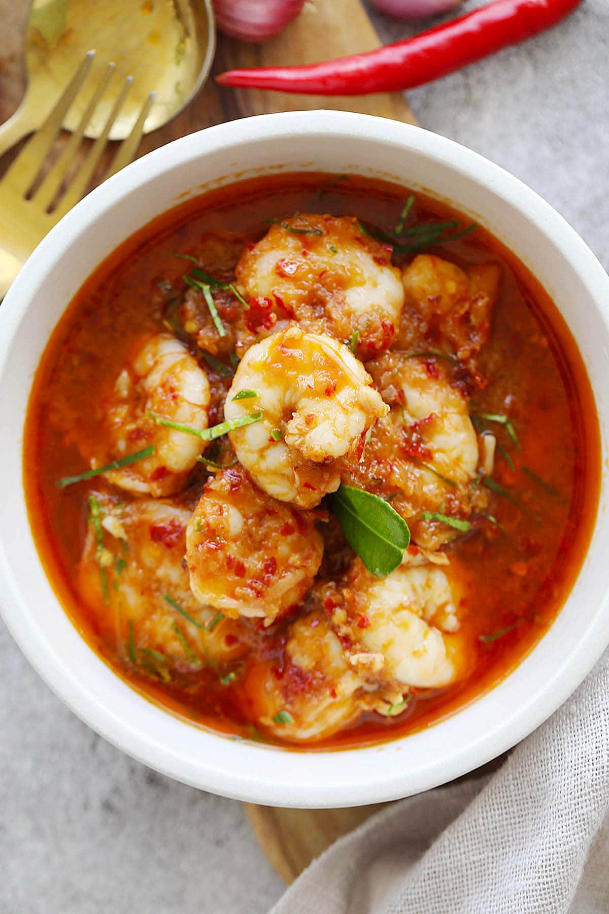 Sambal udang resepi. 