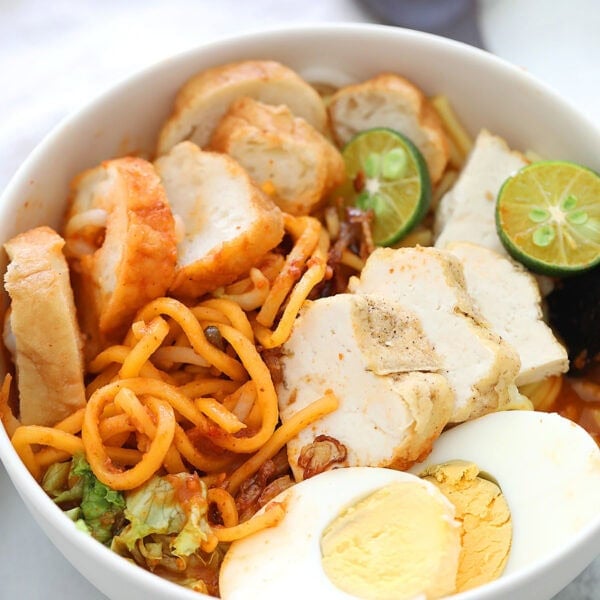 Penang Mamak mee rebus with gravy.