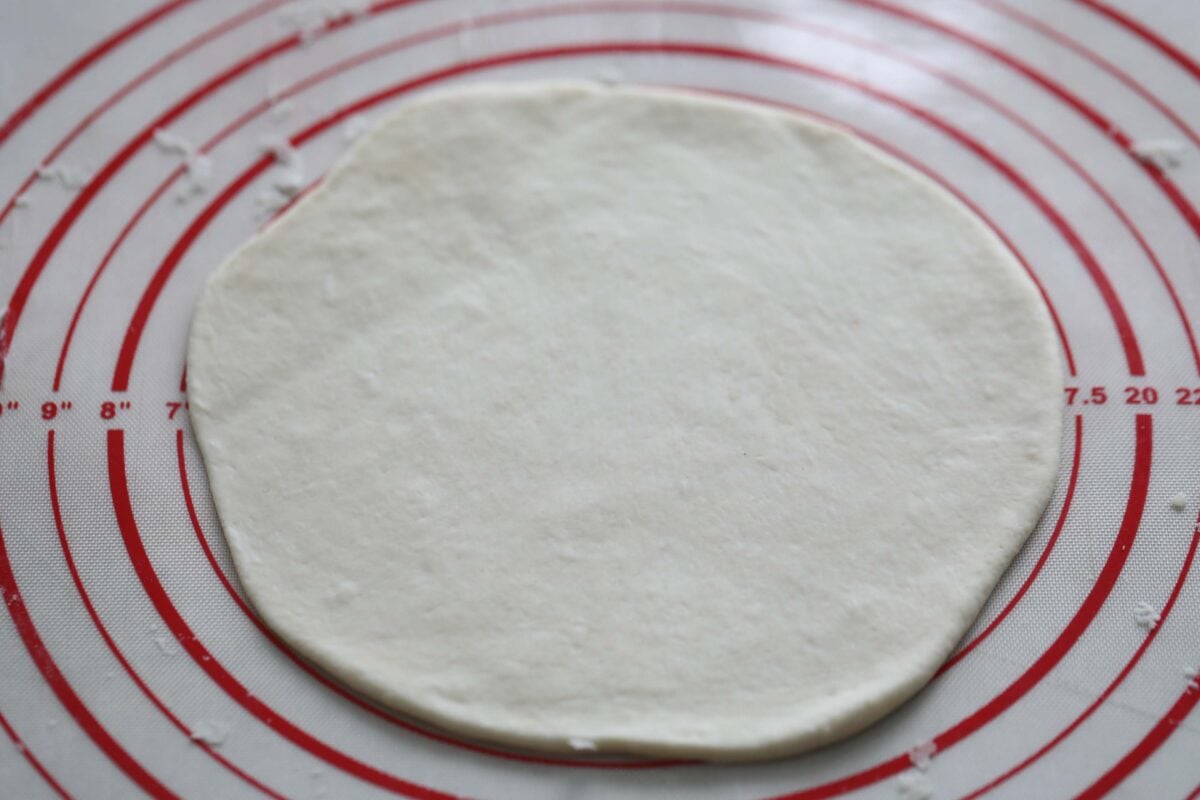Naan dough.