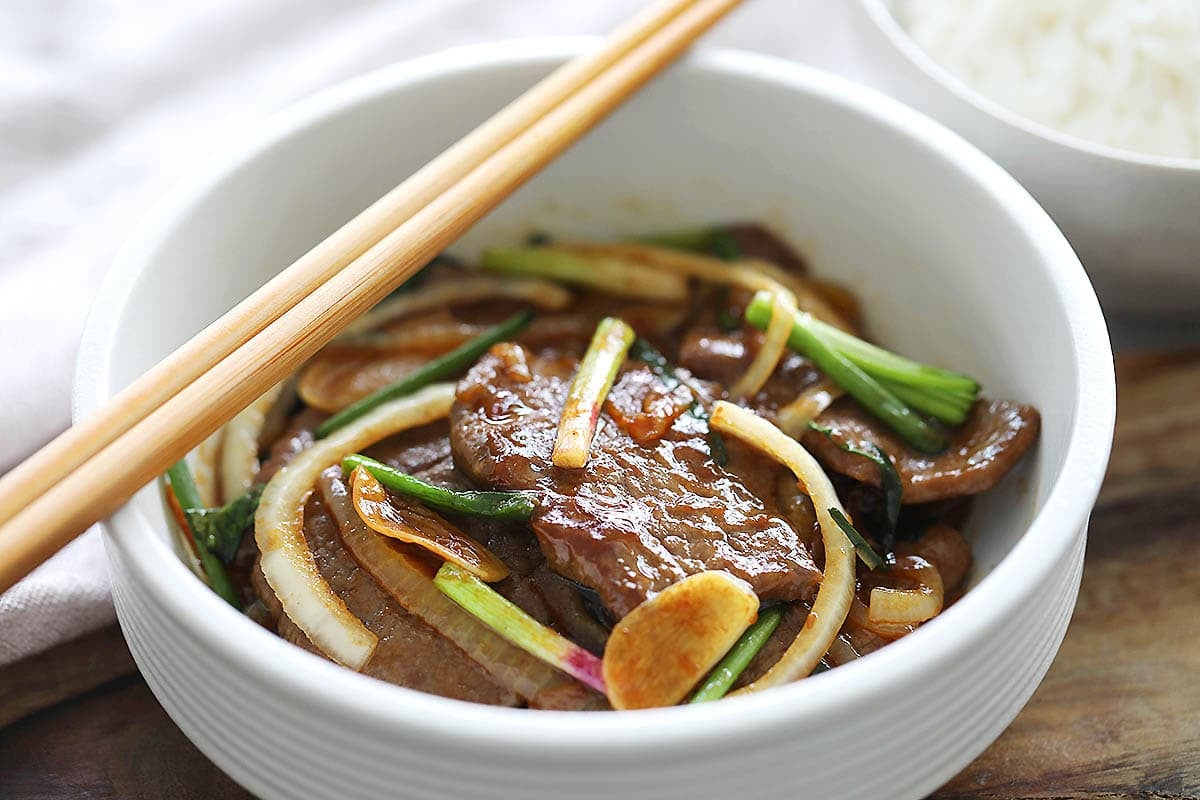 Onion Scallion Beef