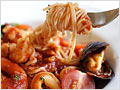 Angle Hair Pasta with Seafood